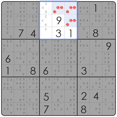 4x4 sudoku puzzle